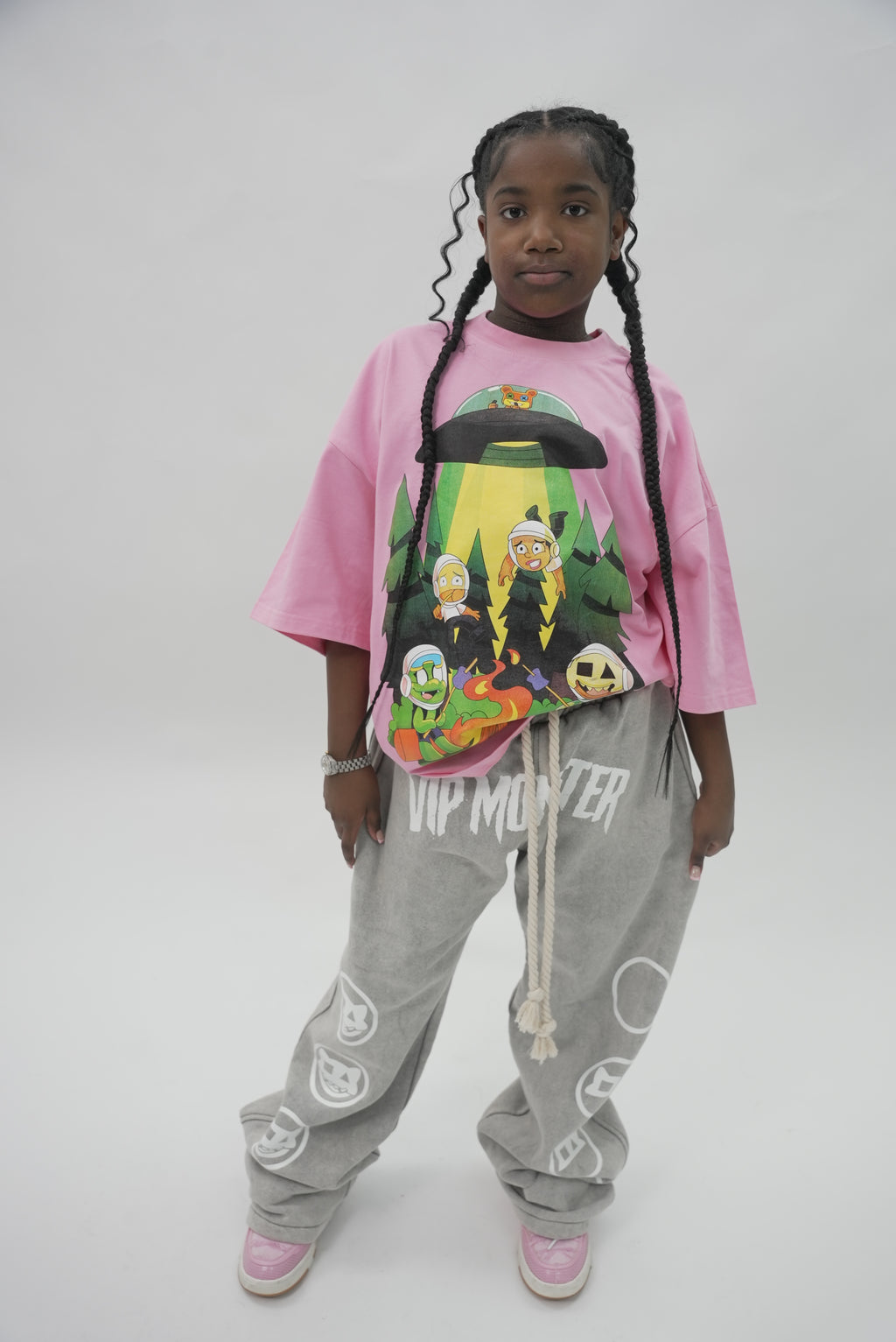 PINK VIP MONSTER T SHIRT