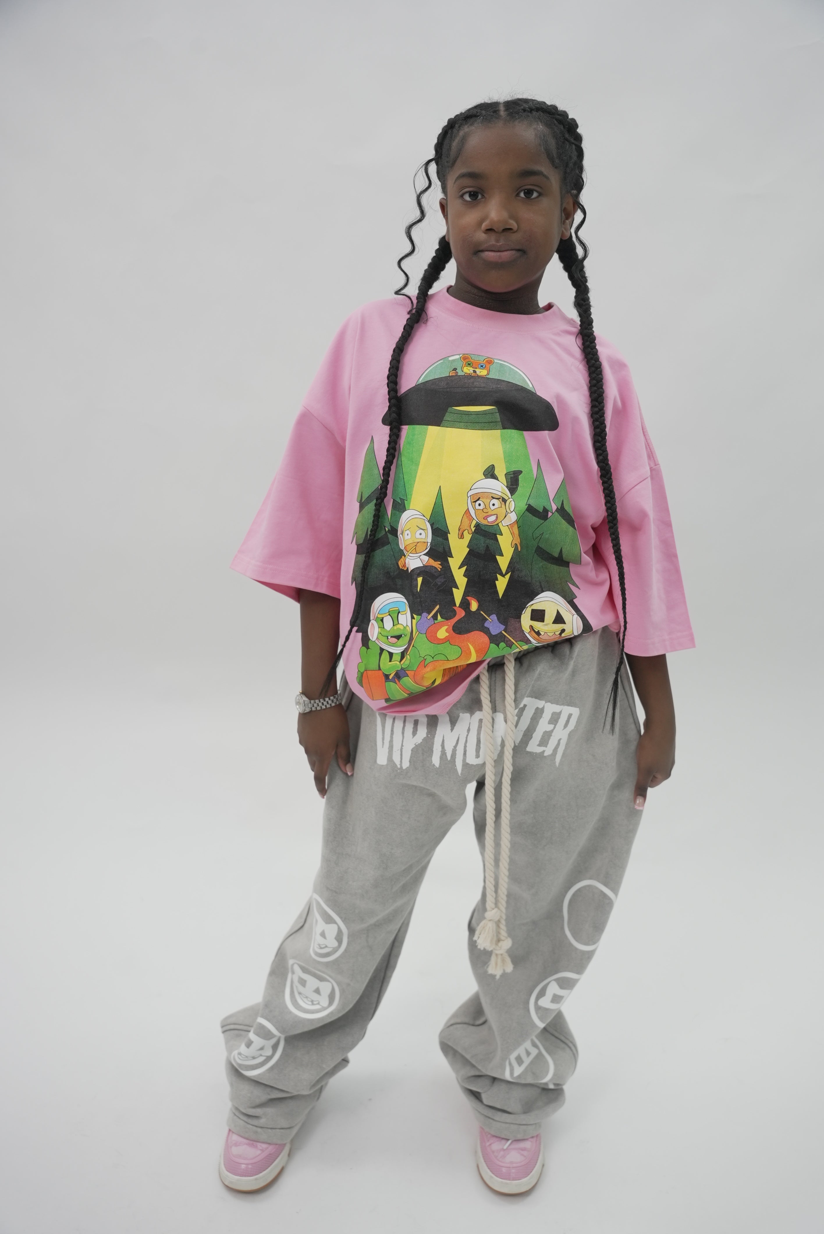 PINK VIP MONSTER T SHIRT
