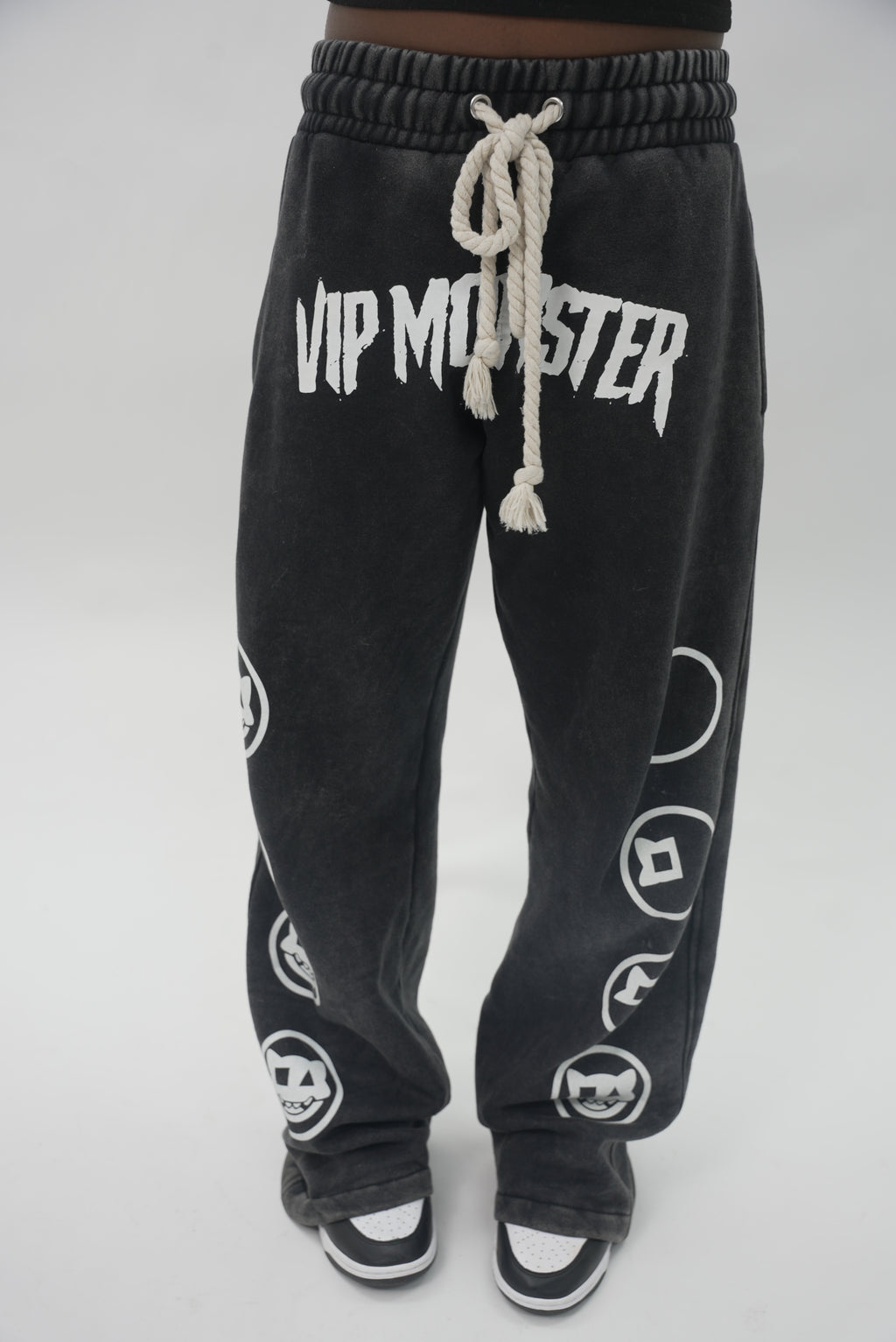 BLACK VIP MONSTER SWEATPANTS