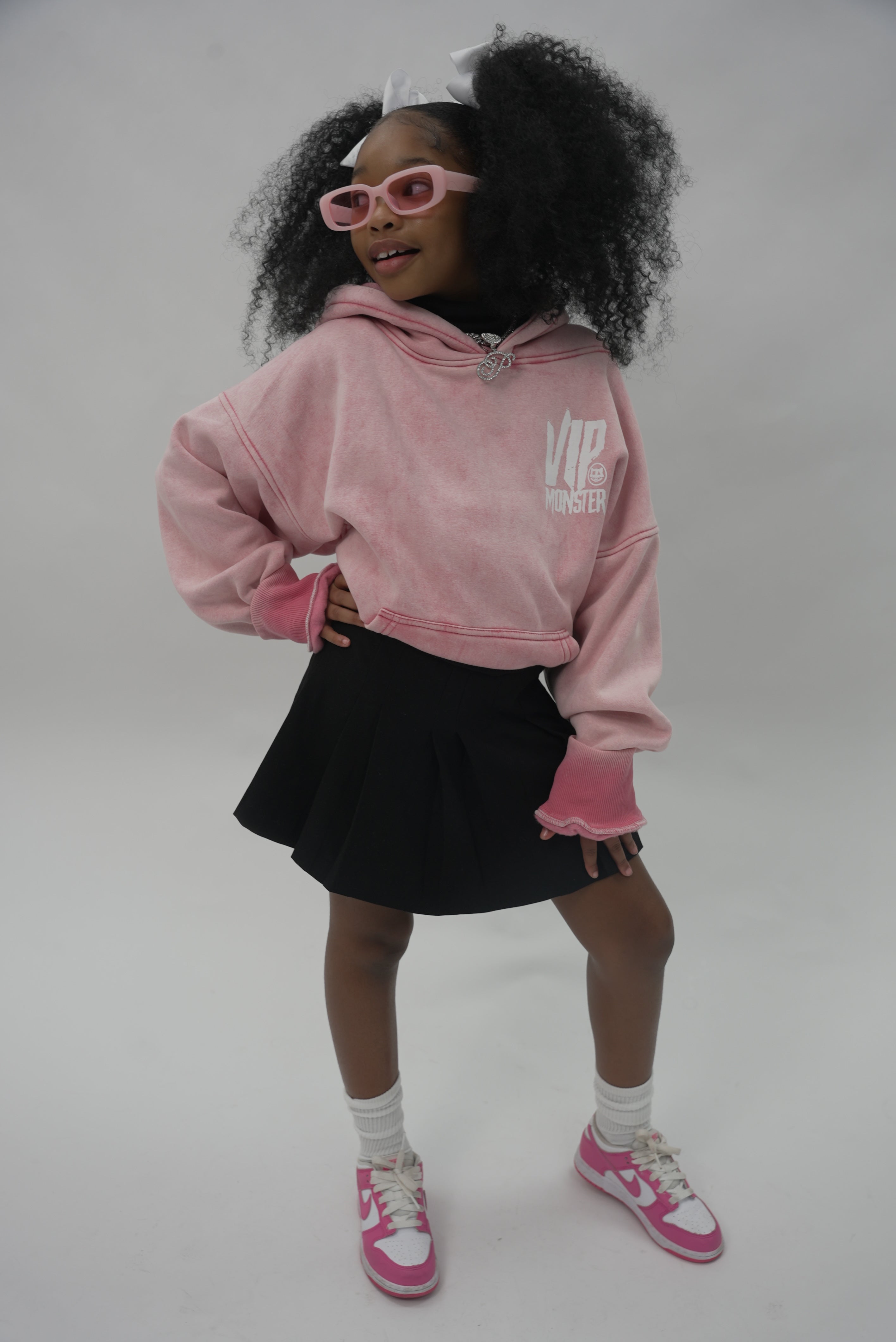 VIP MONSTER PINK HOODIE