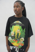 BLACK VIP MONSTER CROPPED T SHIRT