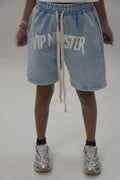 BLUE SWEAT SHORTS