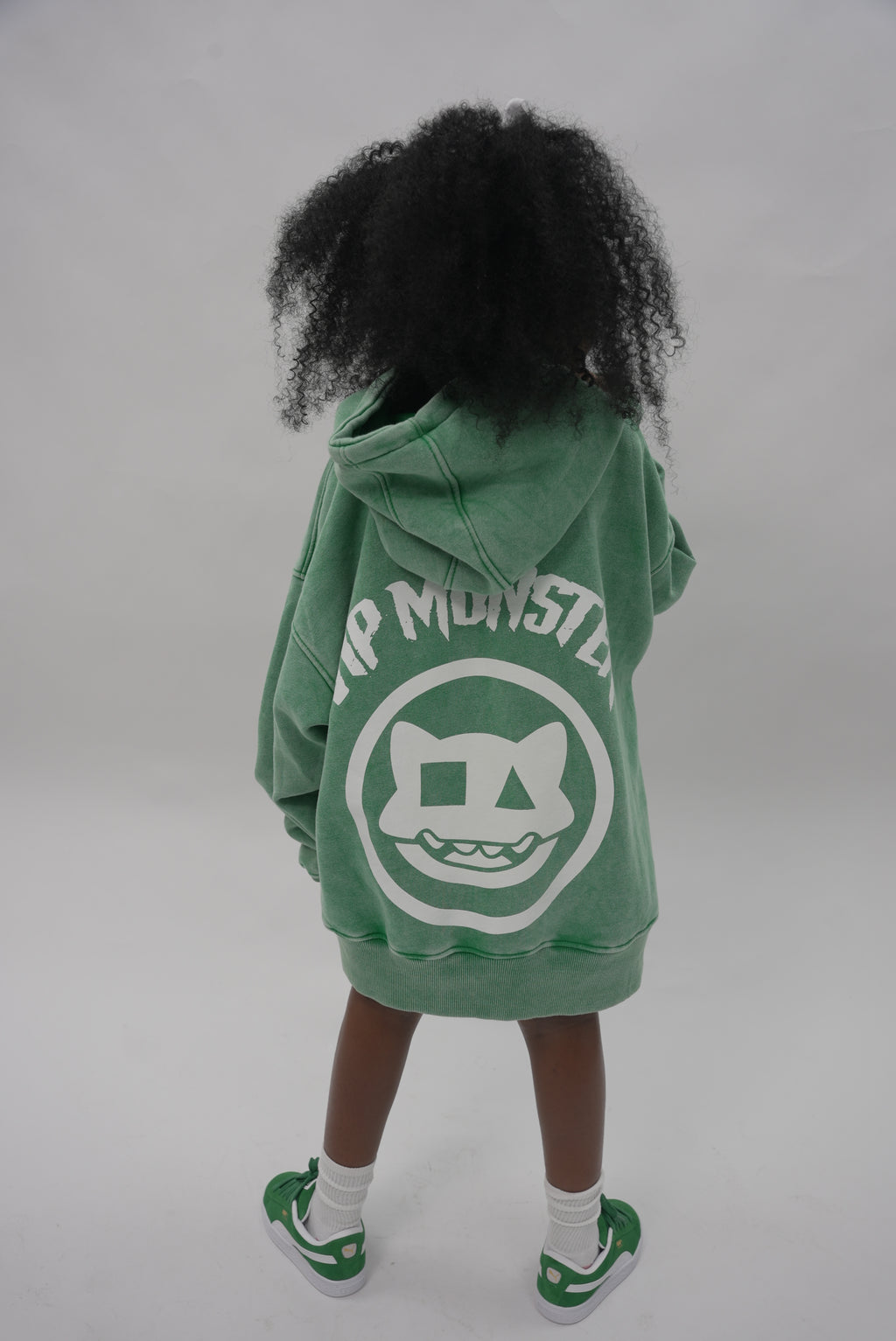 GREEN VIP MONSTER HOODIE