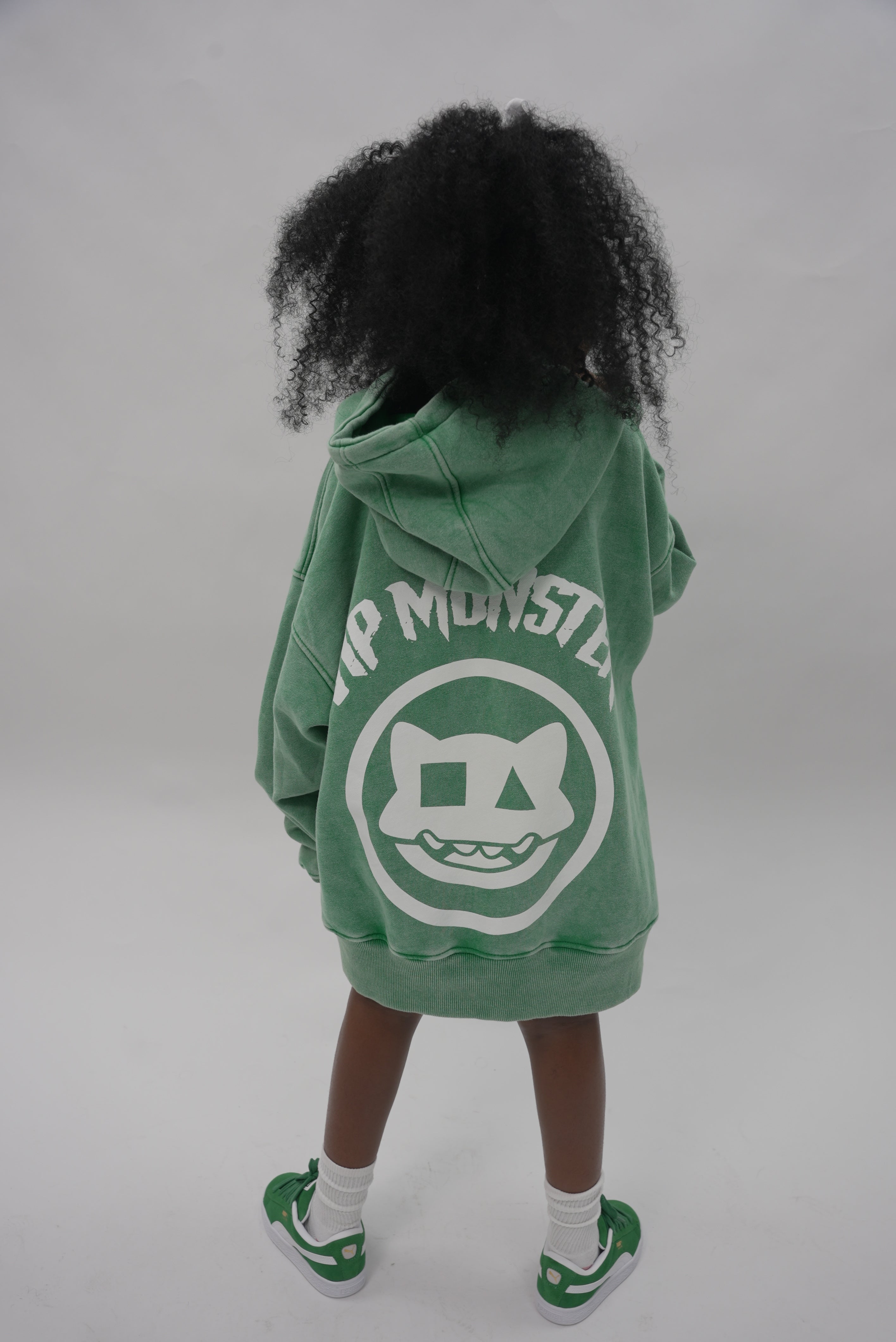 GREEN VIP MONSTER HOODIE