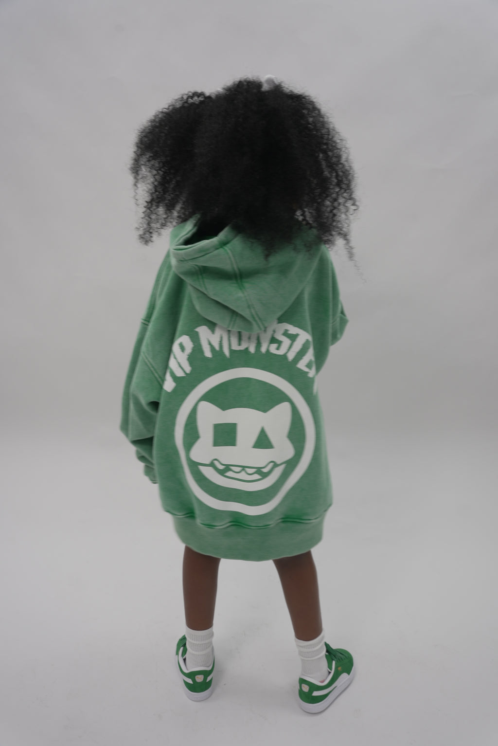 GREEN VIP MONSTER HOODIE