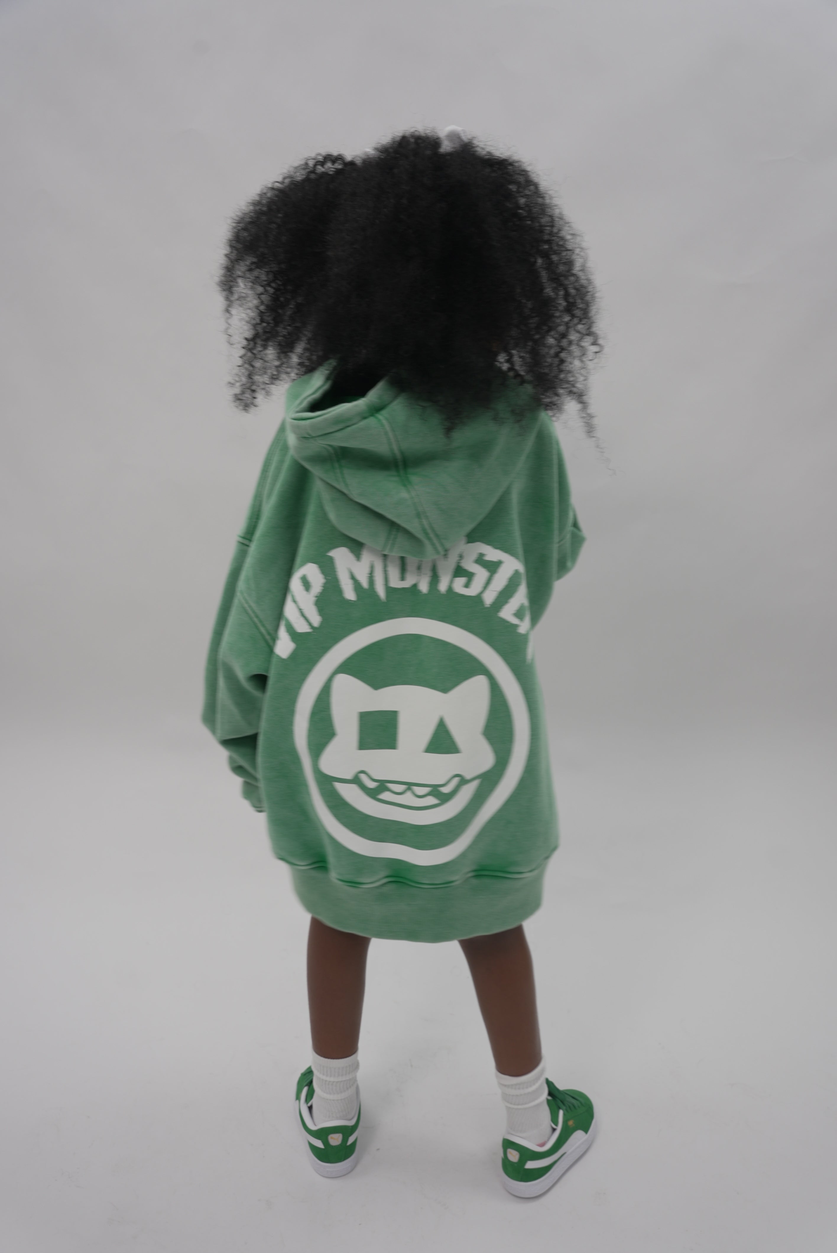 GREEN VIP MONSTER HOODIE