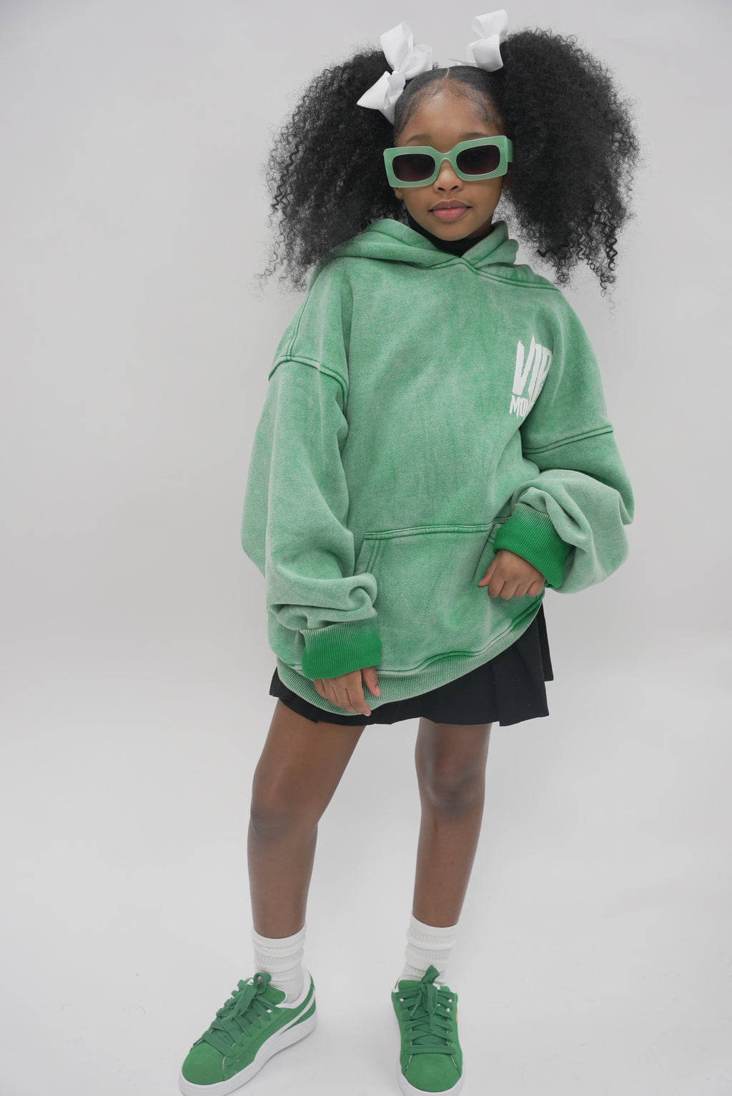 GREEN VIP MONSTER HOODIE