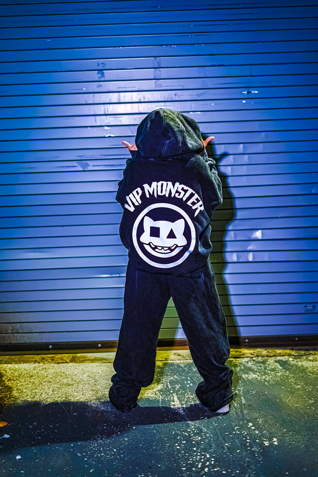 BLACK VIP MONSTER HOODIE
