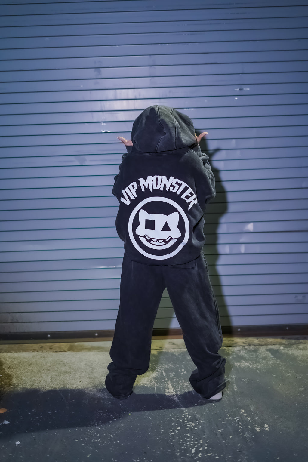 BLACK VIP MONSTER HOODIE