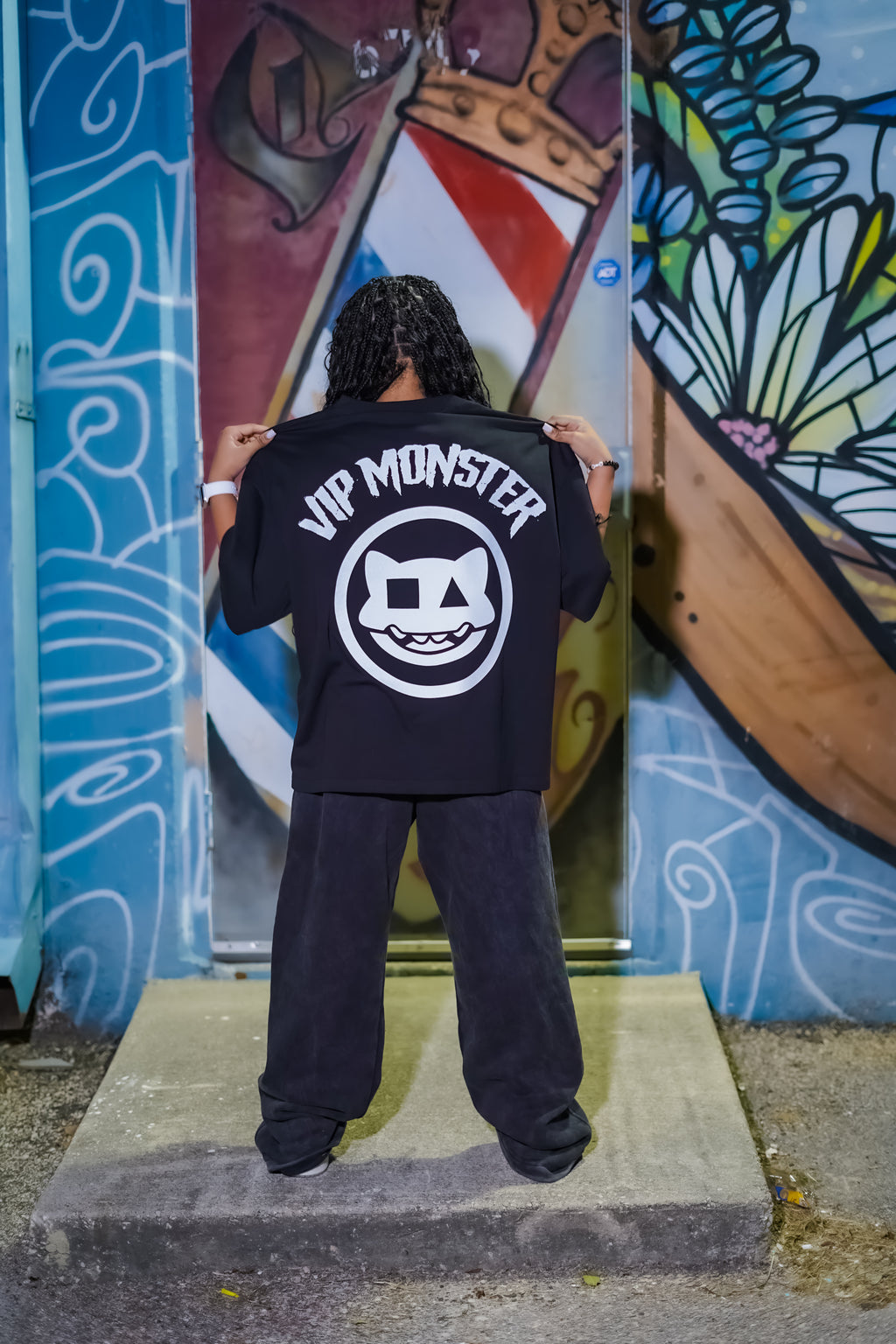 BLACK VIP MONSTER HOODIE